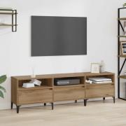 vidaXL TV-skåp Artisan Ek 150 x 30 x 45 cm Konstruerat trä och järn