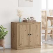 vidaXL Sideboard Artisan Ek 70 x 35,5 x 67,5 cm Konstruerat trä