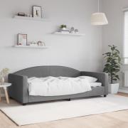 vidaXL Dagbädd mörkgrå 100x190 cm tyg
