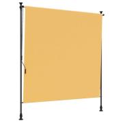 vidaXL Utomhus rullgardin Sand 150 x 270 cm