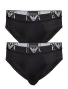 Emporio Armani Mens Knit 2Pack Brie Svart