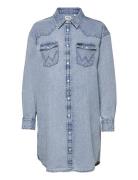 Wrangler Denim Shirt Dress Blå