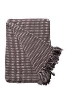 Tæppe-Lige Home Textiles Cushions & Blankets Blankets & Throws Brown A...