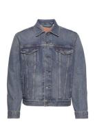 LEVI´S Men The Trucker Jacket Broadway Te Blå