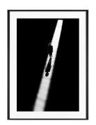 Poster Man In Light Home Decoration Posters & Frames Posters Black & W...