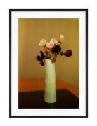 Democratic Gallery Poster Flower Vase Orange