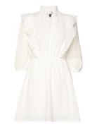 GANT D2. Broderie Anglaise Dress Vit