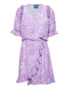 Cras Haleycras Wrap Dress Lila