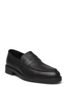 Selected Homme Slhblake Leather Penny Loafer B Svart