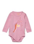 Soft Gallery Sgellen Unicorn Ls Body Rosa