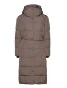 Jofama Savannah Long Puffer Coat Grå