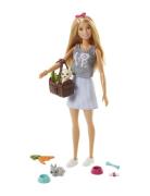 Barbie Dolls And Pets Multi/patterned