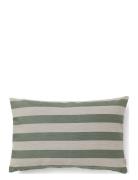 Compliments Outdoor Stripe Cushion Grön