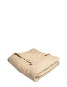 Plaid Cotton W/Linentassels Home Textiles Bedtextiles Bedspread Beige ...