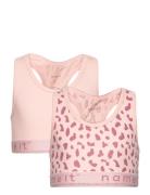 Name It Nkfshort Top 2P Aop Rosa