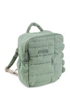 D By Deer Quilted Kids Backpack Croco Green Grön