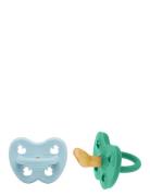 HEVEA Two-Pack Orthodontic Pacifier 3-36 Months Multi/patterned