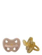 HEVEA Two-Pack Orthodontic Pacifier 3-36 Months Multi/patterned