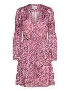 Dante6 Belief Print Dress Rosa