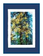 Artist Paper - Blue Forest Home Decoration Posters & Frames Posters Bo...