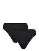 Lindex Brief Thong High Micro Free Cu Svart