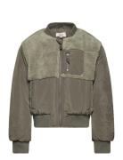 Kids Only Kogemmy Nylon Fleece Mix Bomber Cp Otw Khaki Green