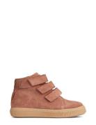 Wheat Gerd Tex Velcro Bootie Rosa