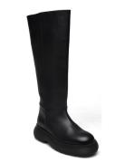 Garment Project Cloud High Boot - Black Leather Svart