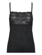 Calida Sensual Secret Spaghetti Top Svart