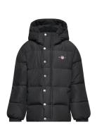 GANT Relaxed Puffer Jacket Svart