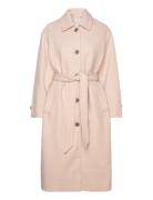 Tom Tailor Belted Coat Beige