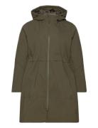 Zizzi Cawilla, L/S, Coat Grön