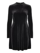 Vila Vioelle High Neck L/S Dress/1N Svart