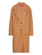 Esprit Casual Women Coats Woven Regular Brun