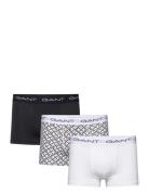 GANT G Pattern Trunk 3-Pack Vit