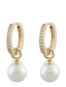 SNÖ Of Sweden Core Pearl Ring Ear Guld