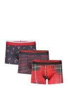 ONLY & SONS Onsx-Mas Multi Trunks 3-Pack 1 Edition Marinblå