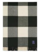 Lexington Home Checked Recycled Wool Throw Grön