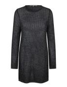 Second Female Nira Knit Dress Svart