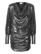 Gestuz Maddixgz Ls Short Dress Silver