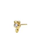 Maria Black Iris Stud Guld