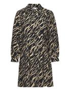 MSCH Copenhagen Mschjanaya Benina Dress Aop Svart