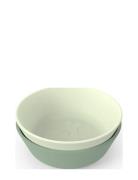 D By Deer Kiddish Bowl 2-Pack Raffi Grön