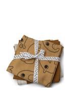 D By Deer Burp Cloth 3-Pack Deer Friends Gul