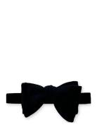 Portia 1924 Velvet Bow Tie Svart