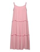 Creamie Dress Crepe Rosa