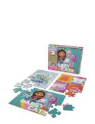 Gabby's Dollhouse Gabby's Dollhouse 3X24 Pcs. Wooden Puzzles Multi/pat...