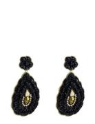 Pipol's Bazaar Yara Pendular Earring Black Svart