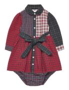 Ralph Lauren Baby Plaid Poplin Fun Shirtdress & Bloomer Multi/patterne...