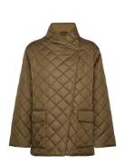 GANT Quilted Jacket Khaki Green